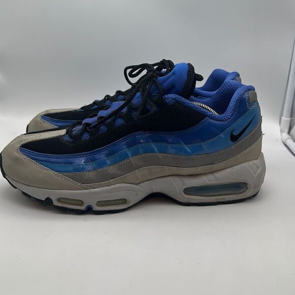 Nike Mens Air Max 95 Size 14 Blue Gray Athletic Running Shoes Sneaker 609048-404 main image 6